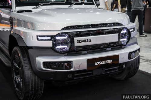iCaur V23 on display at ACE 2025 – see the retro-styled SUV at Setia City Convention Centre, from RM145k est
