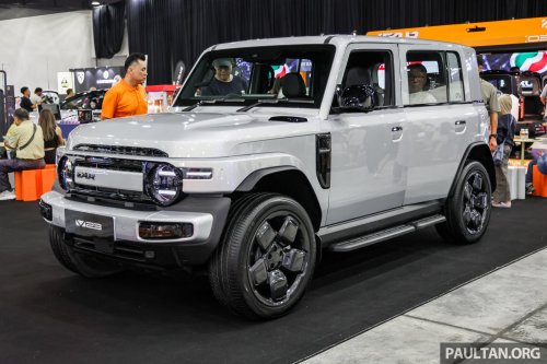 SUV, iCaur V23 on display at ACE 2025 – see the retro-styled SUV at Setia City Convention Centre, from RM145k est