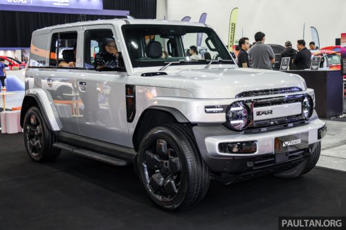 iCaur V23 on display at ACE 2025 – see the retro-styled SUV at Setia City Convention Centre, from RM145k est