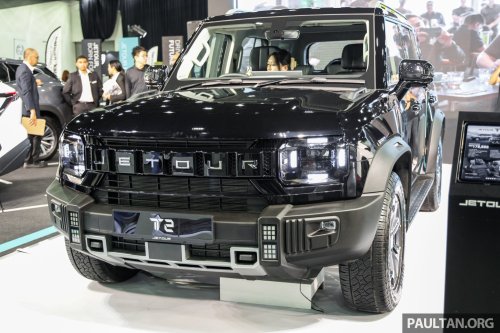 Jetour T2 previewed at ACE 2025 – RHD, 254 PS 2.0T AWD, open for booking, Q1 2026 launch, RM179k est