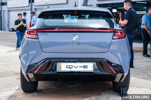 Perodua QV-E launched – first homegrown EV, Magna Steyr input, 0-100 7.5s, 445 km NEDC range, RM80k
