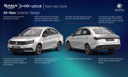 2026 Proton Saga MC3 Premium, Executive full details: 120 PS/150 Nm 1.5L, timing chain, 4AT or Punch CVT