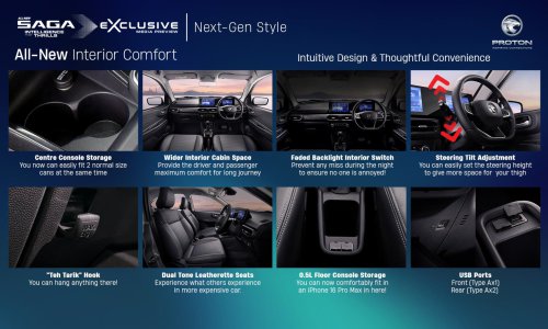 2026 Proton Saga MC3 Premium, Executive full details: 120 PS/150 Nm 1.5L, timing chain, 4AT or Punch CVT