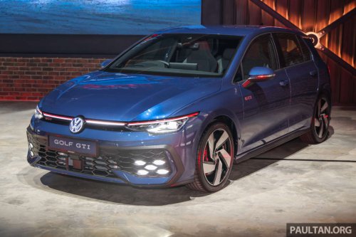 Volkswagen Golf Mk8.5 in Malaysia – R-Line with 150 PS 1.5L MHEV, dry DSG; GTI 265 PS RM250k with VAP
