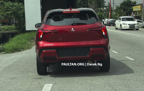 Mitsubishi Xforce spied in Malaysia – B-segment SUV looks set for launch soon, 105 PS/141 Nm 1.5 litre NA