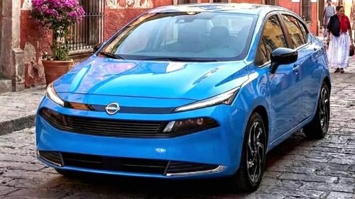Nissan, 2026 Nissan Almera surfaces – new face, new tail, split headlamps, same side profile, more ADAS features?
