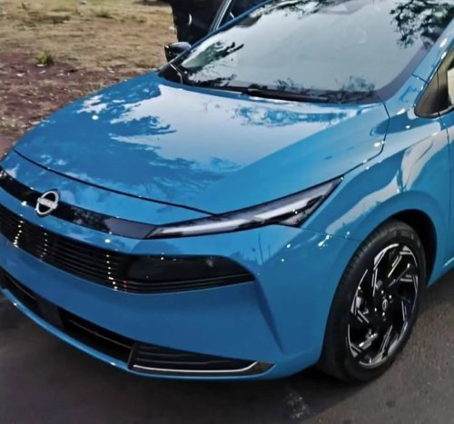 2026 Nissan Almera surfaces – new face, new tail, split headlamps, same side profile, more ADAS features?