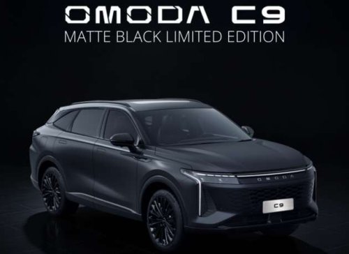 Omoda C9 Matte Black Limited Edition in Malaysia
