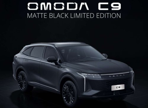 Omoda C9 Matte Black Limited Edition in Malaysia