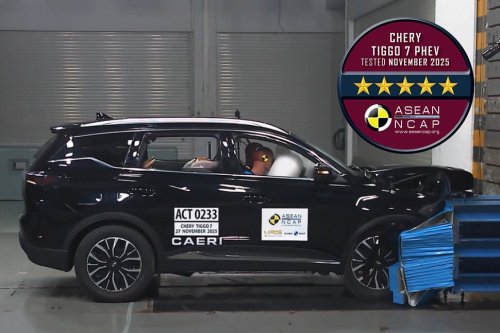 Chery, PHEV, Chery Tiggo 7 PHEV, iCaur V23 secure 5-star ASEAN NCAP safety rating under outgoing 2021-2025 protocol