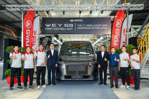 GWM, PHEV, GWM Wey G9 rolls off CKD line – PHEV MPV open for booking, SWB, under RM300k, launch now early 2026
