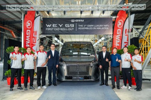 GWM Wey G9 rolls off CKD line – PHEV MPV open for booking, SWB, under RM300k, launch now early 2026