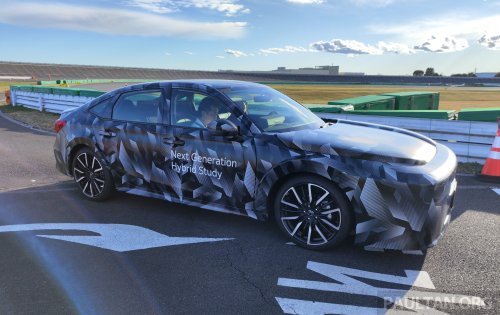 Honda next-gen mid-size platform for Civic/CR-V and new mid-size e:HEV hybrid system sampled in Japan