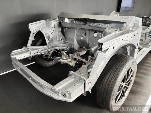 Honda next-gen mid-size platform for Civic/CR-V and new mid-size e:HEV hybrid system sampled in Japan