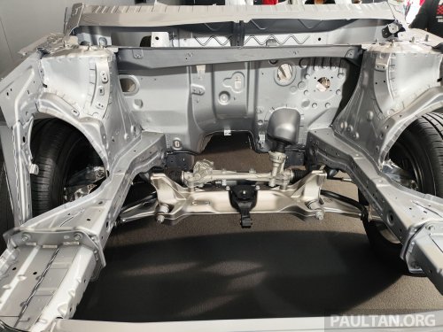 Honda next-gen mid-size platform for Civic/CR-V and new mid-size e:HEV hybrid system sampled in Japan