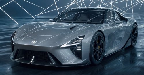 Lexus, Lexus LFA, Toyota, Lexus LFA Concept debuts – legendary sports car reborn as an EV; developed alongside Toyota GR GT