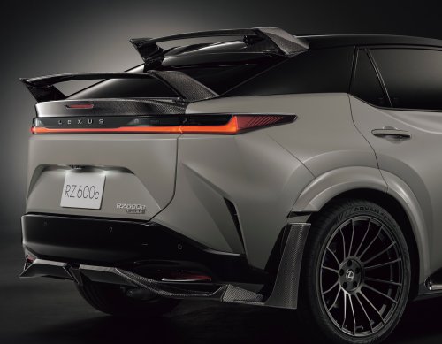 Lexus RZ600e F Sport Performance – based on 550e F Sport but with 426 PS; 20 mm lower, 20-inch brakes