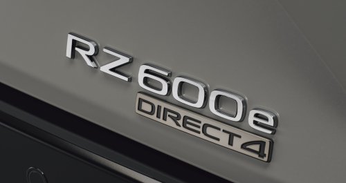 Lexus RZ600e F Sport Performance – based on 550e F Sport but with 426 PS; 20 mm lower, 20-inch brakes