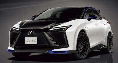 Lexus RZ600e F Sport Performance – based on 550e F Sport but with 426 PS; 20 mm lower, 20-inch brakes