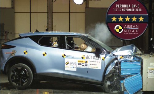 Perodua QV-E EV scores 5-star ASEAN NCAP rating – 88.36 pts beats Toyota Yaris Cross a.k.a. P2 Nexis/Traz