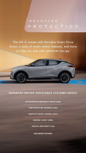 Perodua QV-E EV scores 5-star ASEAN NCAP rating – 88.36 pts beats Toyota Yaris Cross a.k.a. P2 Nexis/Traz