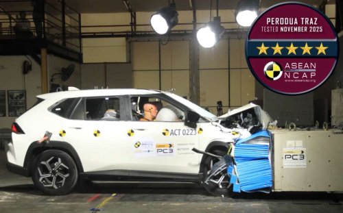 New Perodua Traz scores 5-star ASEAN NCAP rating