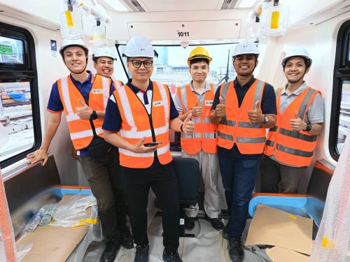 RTS Link first test run from depot to border successful