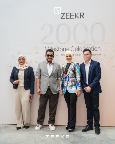 Zeekr Malaysia achieves 2,000 units milestone – Siti Nurhaliza’s 7X in Forest Green is the landmark car