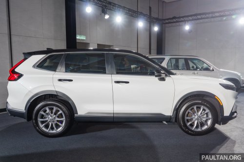 Honda CR-V Dual-Tone Edition – black roof version to mark 25th year in Malaysia, 300 units, from RM170k