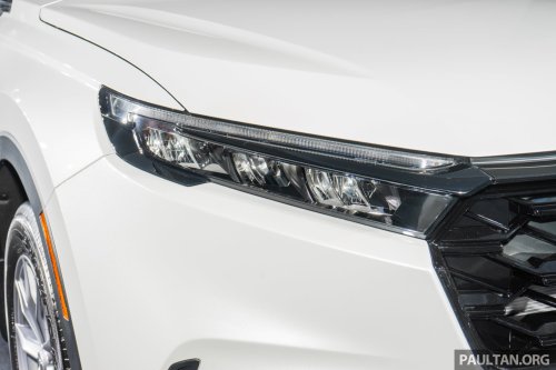 Honda CR-V Dual-Tone Edition – black roof version to mark 25th year in Malaysia, 300 units, from RM170k