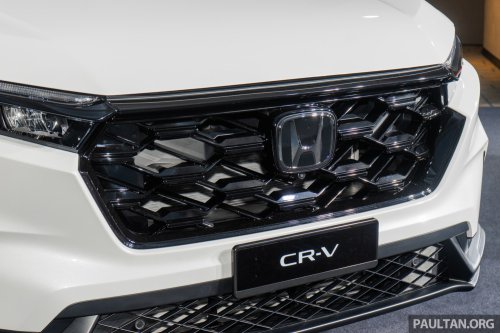 Honda CR-V Dual-Tone Edition – black roof version to mark 25th year in Malaysia, 300 units, from RM170k