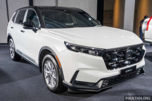 Honda CR-V Dual-Tone Edition – black roof version to mark 25th year in Malaysia, 300 units, from RM170k