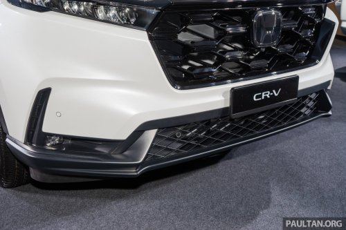 Honda CR-V Dual-Tone Edition – black roof version to mark 25th year in Malaysia, 300 units, from RM170k