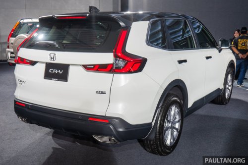Honda CR-V Dual-Tone Edition – black roof version to mark 25th year in Malaysia, 300 units, from RM170k