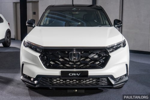 Honda CR-V Dual-Tone Edition – black roof version to mark 25th year in Malaysia, 300 units, from RM170k