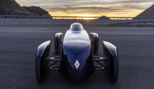 Renault, Battery, Renault Filante Record EV concept drives 1,008 km on single charge of 87 kWh battery, averaging 108 km/h