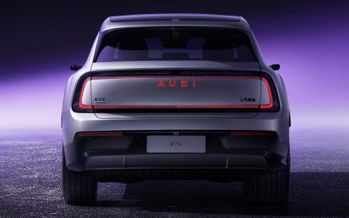 Audi, Auto China 2026, SUV, AUDI E7X shown ahead of public debut at Auto China 2026 in Beijing – large electric SUV with up to 680 PS