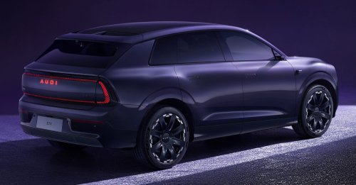 AUDI E7X shown ahead of public debut at Auto China 2026 in Beijing – large electric SUV with up to 680 PS