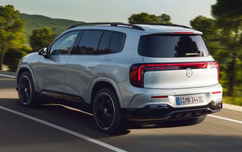 2026 Mercedes-Benz GLB – 7-seat EV SUV, up to 631 km, 320 kW DC charging, 400V optional, hybrid later