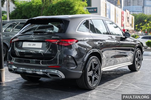 Mercedes-Benz GLC200 4Matic launched in Malaysia – 204 PS/320 Nm 2.0T mild-hybrid, CKD; RM329,888 OTR
