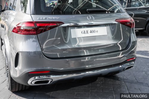 Mercedes-Benz GLE400e PHEV launched in Malaysia – 2.0T hybrid four, RM499k; RM45k less than GLE450