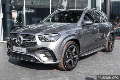 Mercedes-Benz GLE400e PHEV launched in Malaysia – 2.0T hybrid four, RM499k; RM45k less than GLE450