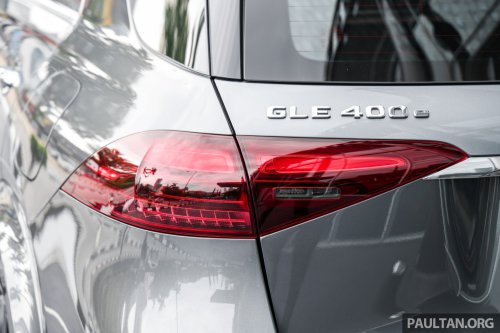 Mercedes-Benz GLE400e PHEV launched in Malaysia – 2.0T hybrid four, RM499k; RM45k less than GLE450