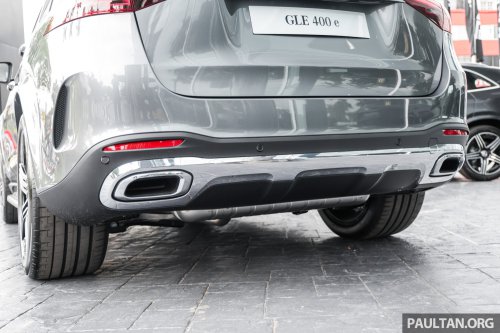Mercedes-Benz GLE400e PHEV launched in Malaysia – 2.0T hybrid four, RM499k; RM45k less than GLE450