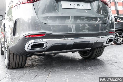 Mercedes-Benz, PHEV, Mercedes-Benz GLE400e PHEV launched in Malaysia – 2.0T hybrid four, RM499k; RM45k less than GLE450
