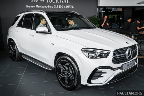 Mercedes-Benz GLE400e PHEV launched in Malaysia – 2.0T hybrid four, RM499k; RM45k less than GLE450