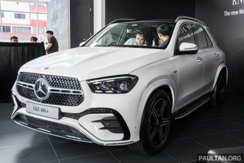 Mercedes-Benz GLE400e PHEV launched in Malaysia – 2.0T hybrid four, RM499k; RM45k less than GLE450