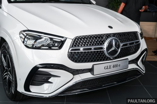 Mercedes-Benz GLE400e PHEV launched in Malaysia – 2.0T hybrid four, RM499k; RM45k less than GLE450