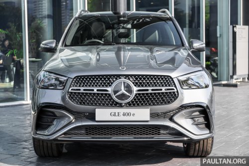 Mercedes-Benz GLE400e PHEV launched in Malaysia – 2.0T hybrid four, RM499k; RM45k less than GLE450