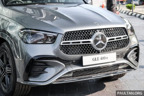 Mercedes-Benz GLE400e PHEV launched in Malaysia – 2.0T hybrid four, RM499k; RM45k less than GLE450